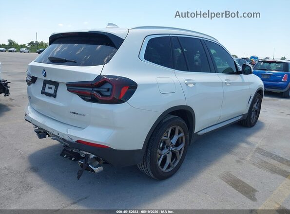 5UX43DP03R9W80991 2024 BMW X3 White Tył prawy