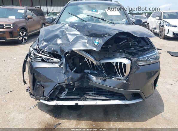 5UX43DP05P9P35910 2023 BMW X3 Gray Widok z przodu