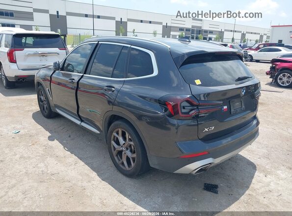 5UX43DP05P9P35910 2023 BMW X3 Gray Tył lewy