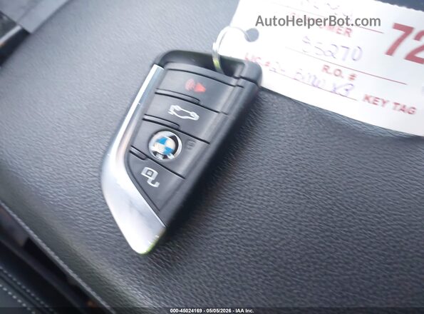 5UX43DP05R9V76891 2024 BMW X3 Black წინა პანელის ხედი