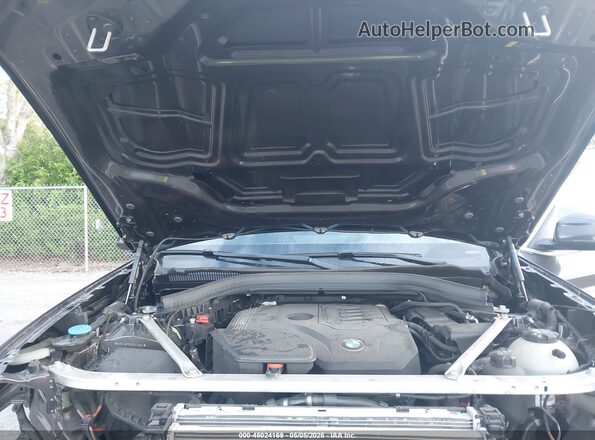 5UX43DP05R9V76891 2024 BMW X3 Black უკანა ხედი