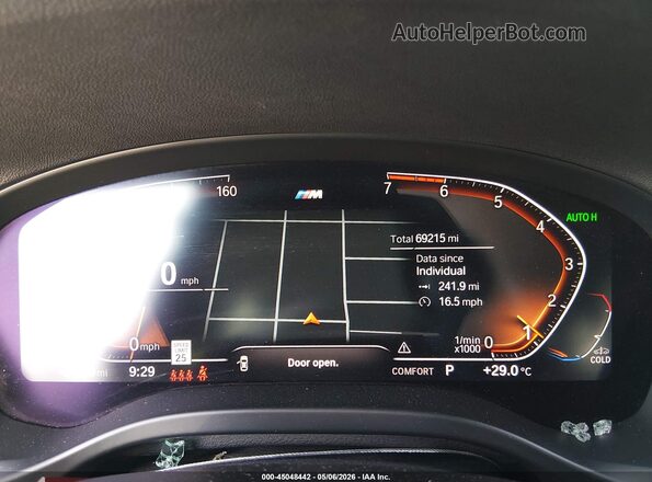 5UX43DP07N9K37334 2022 BMW X3 Gray Հետևի նստատեղերի տեսք
