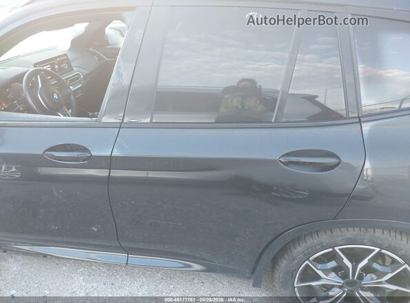 5UX43DP07R9V35601 2024 BMW X3 Black Սալոնի 360 աստիճան տեսք