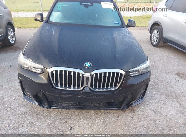 5UX43DP07R9V35601 2024 BMW X3 Black Սարքավորումների վահանակի տեսք
