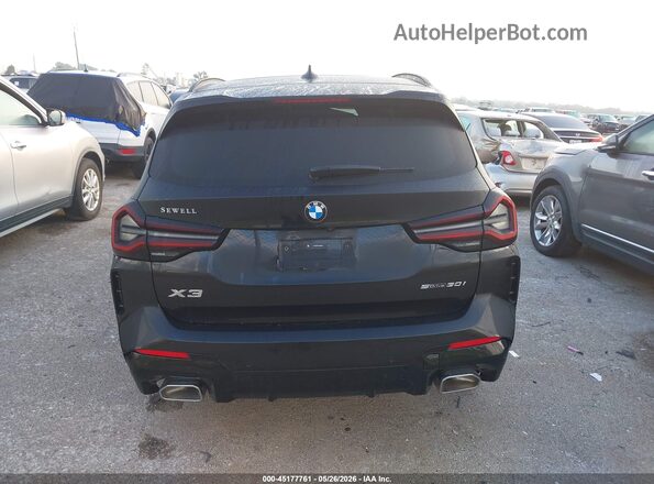 5UX43DP07R9V35601 2024 BMW X3 Black 