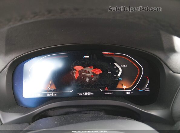 5UX43DP07R9V36795 2024 BMW X3 Черный Вид задних сидений