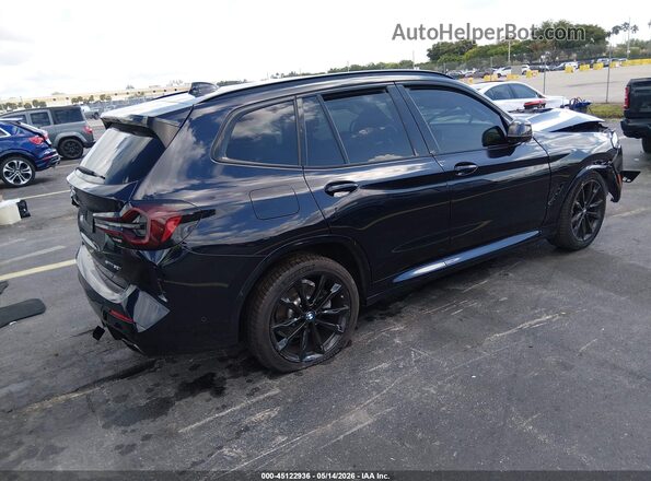 5UX43DP07R9V36795 2024 BMW X3 Черный Задняя правая четверть
