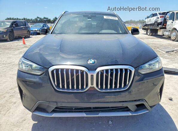5UX43DP09P9S71634 2023 BMW X3 Black 
