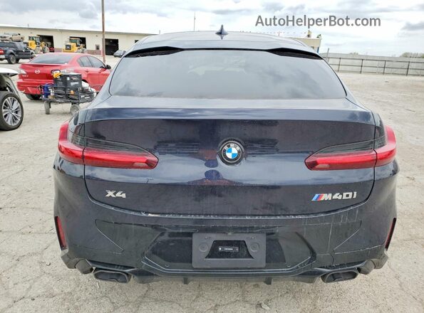 5UX43DT00R9X28260 2024 BMW X4 Black Հետևի տեսք