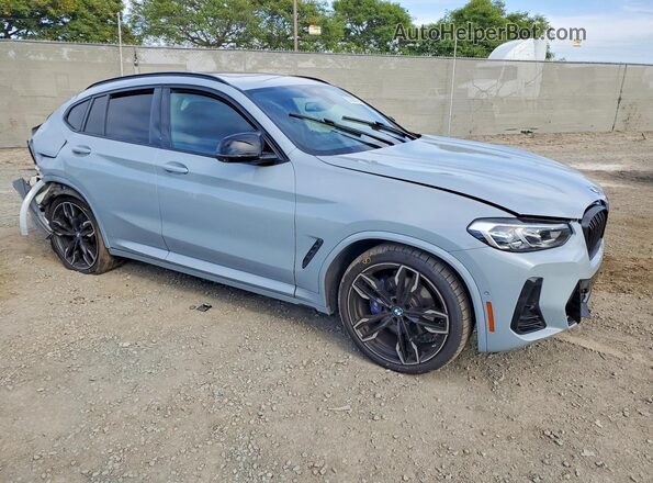 5UX43DT06N9K62800 2022 BMW X4 Gray 