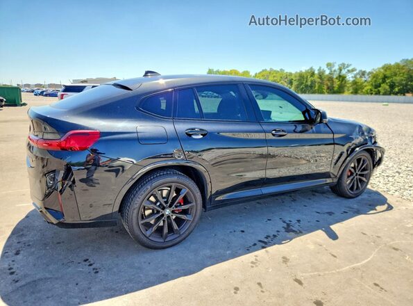5UX43DT08P9R99788 2023 BMW X4 Black უკანა მარჯვენა