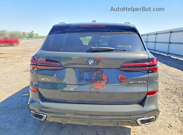 5UX43EU09S9Y89488 2025 BMW X5 Серый Вид сзади