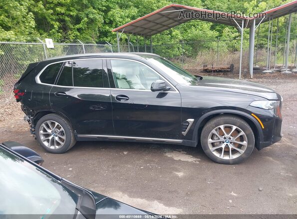 5UX43EU0XR9T20353 2024 BMW X5 Black 