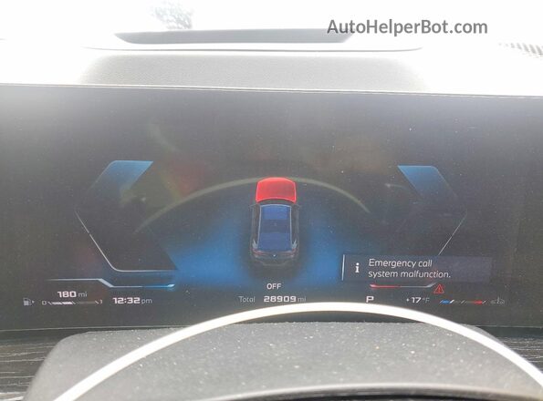 5UX43EX06R9U05511 2024 BMW X6 Черный Вид щитка приборов