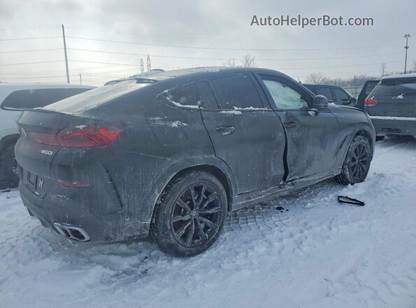 5UX43EX06R9U05511 2024 BMW X6 Черный Задняя правая четверть