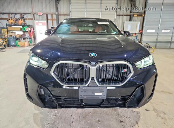 5UX43EX09S9Y95769 2025 BMW X6 Blue Widok z przodu