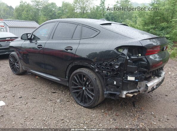 5UX43EX0XS9X60915 2025 BMW X6 Black Tył lewy