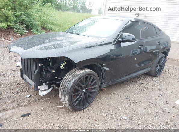5UX43EX0XS9X60915 2025 BMW X6 Black Przód lewy