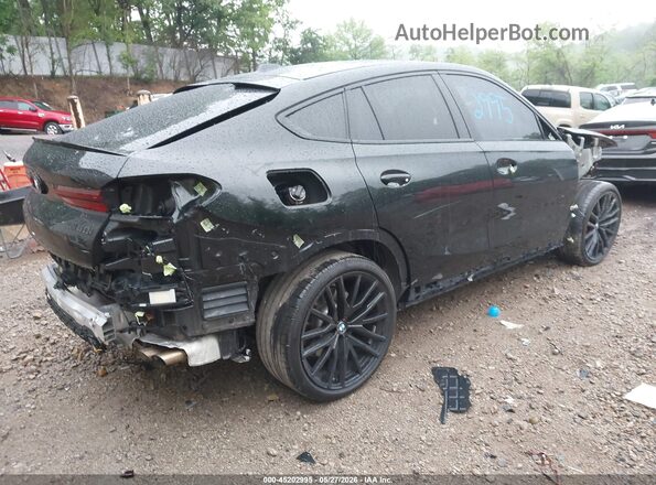 5UX43EX0XS9X60915 2025 BMW X6 Black Tył prawy