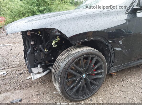 5UX43EX0XS9X60915 2025 BMW X6 Black Widok zestawu wskaźników