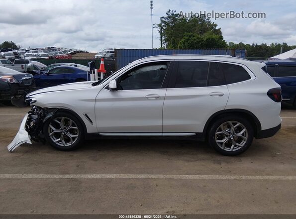 5UX53DP01N9J50159 2022 BMW X3 White 