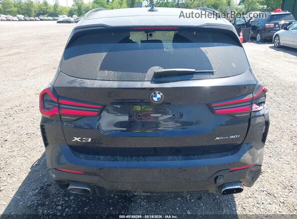 5UX53DP01N9M86877 2022 BMW X3 Black 