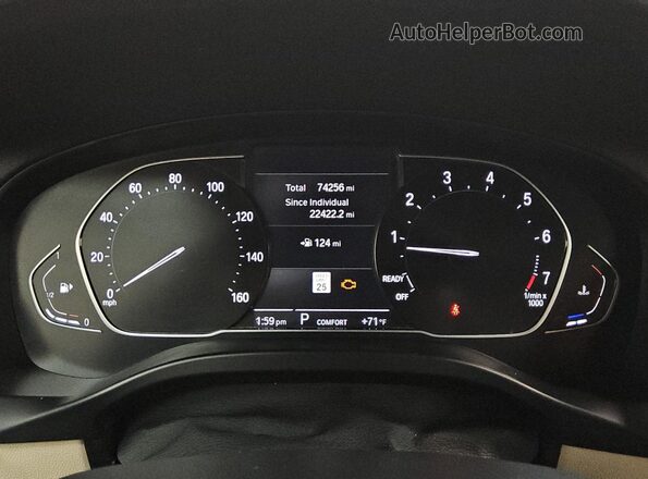 5UX53DP02N9J75183 2022 BMW X3 White 
