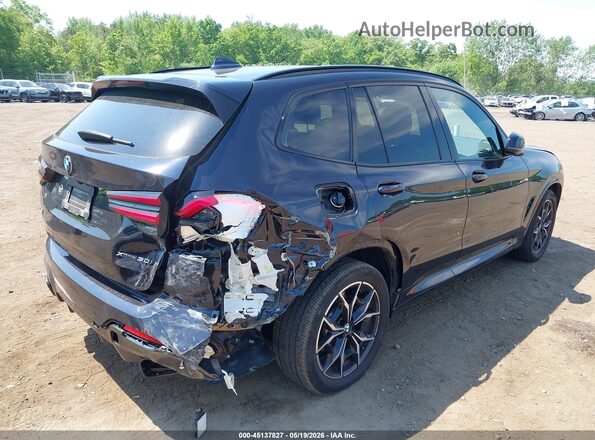5UX53DP03R9X20880 2024 BMW X3 Dark Blue Vista frontal