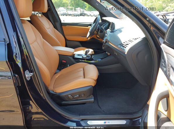 5UX53DP03R9X20880 2024 BMW X3 Dark Blue Vista interior delantera