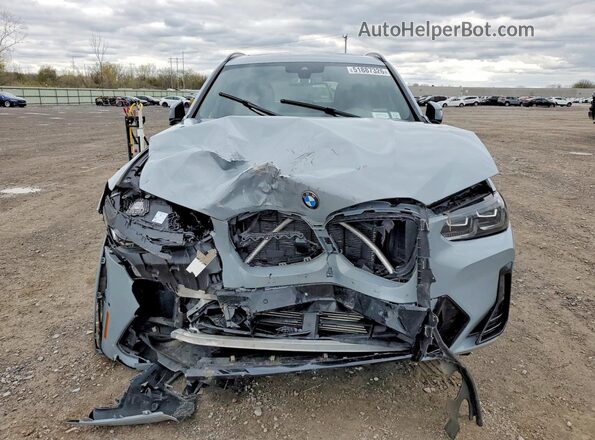 5UX53DP04P9T00140 2023 BMW X3 Gray 