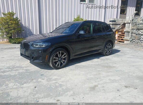 5UX53DP05P9P80690 2023 BMW X3 Black 
