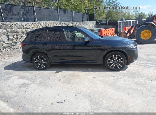 5UX53DP05P9P80690 2023 BMW X3 Black 