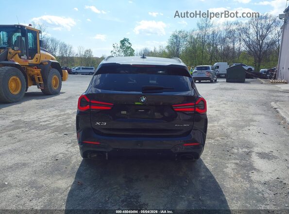 5UX53DP05P9P80690 2023 BMW X3 Black 