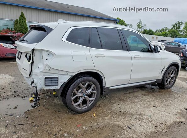 5UX53DP05P9R07535 2023 BMW X3 White უკანა მარჯვენა