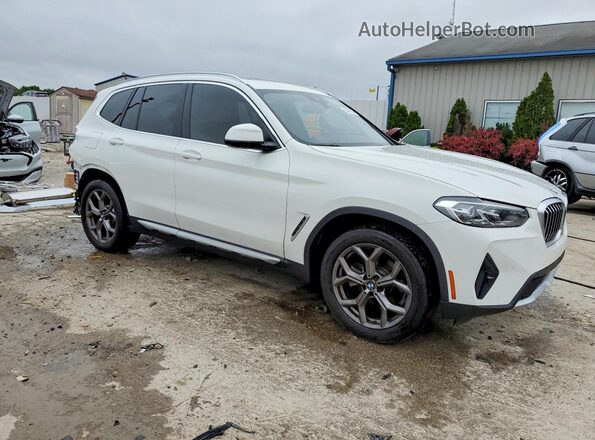 5UX53DP05P9R07535 2023 BMW X3 White წინა მარჯვენა