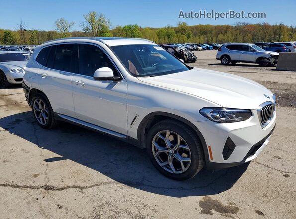 5UX53DP05P9S04940 2023 BMW X3 White Առջևի աջ