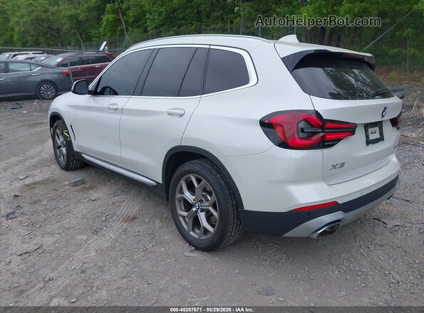 5UX53DP06N9K62911 2022 BMW X3 White Tył lewy