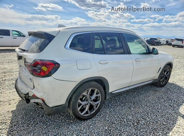 5UX53DP07N9J49971 2022 BMW X3 White 