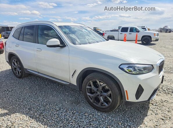 5UX53DP07N9J49971 2022 BMW X3 White 