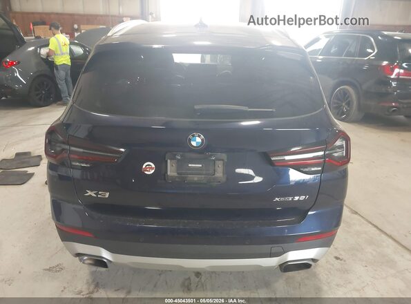 5UX53DP07P9P84787 2023 BMW X3 Dark Blue 