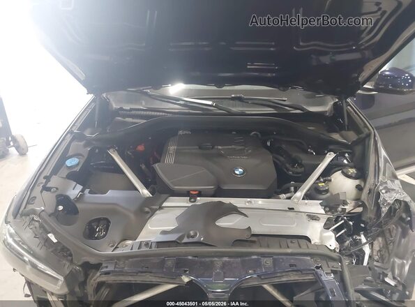 5UX53DP07P9P84787 2023 BMW X3 Dark Blue Rear view