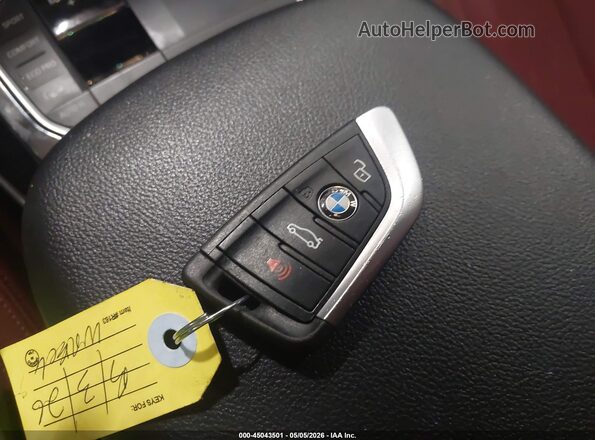 5UX53DP07P9P84787 2023 BMW X3 Dark Blue Dashboard view