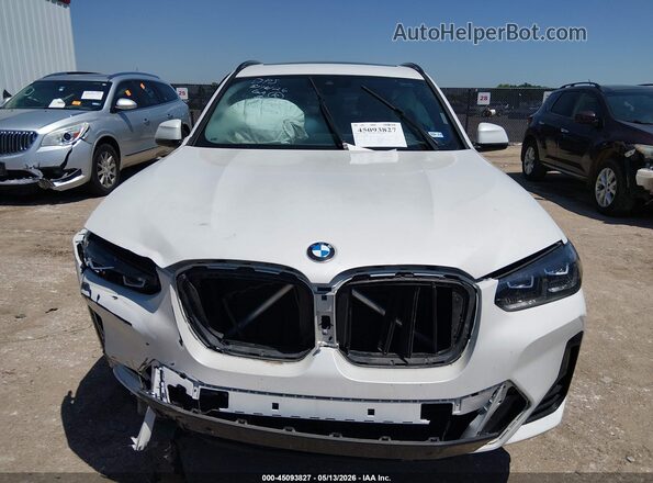 5UX53DP08P9P05630 2023 BMW X3 Белый Вид спереди