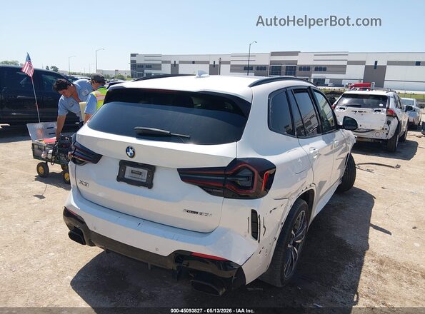 5UX53DP08P9P05630 2023 BMW X3 Белый Задняя правая четверть