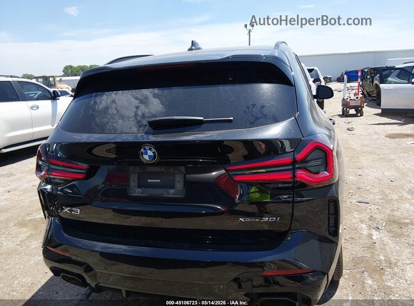 5UX53DP08P9S81480 2023 BMW X3 Black 