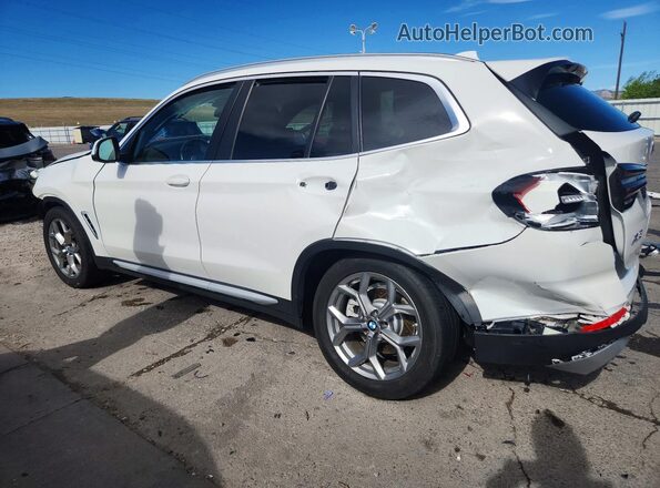 5UX53DP09P9R83940 2023 BMW X3 White Задня ліва чверть