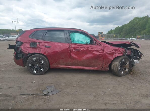 5UX53GP01S9019861 2025 BMW X3 Red Սալոնի հետևի տեսք