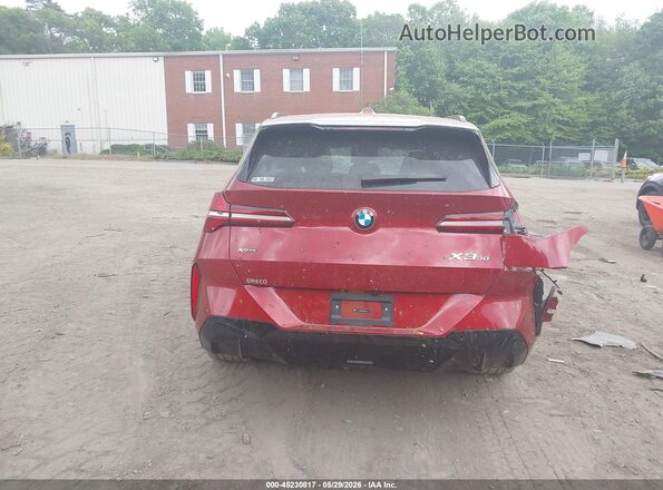 5UX53GP01S9019861 2025 BMW X3 Red 