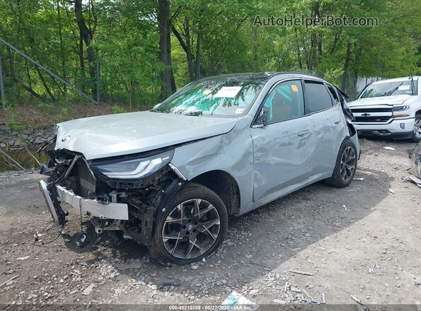 5UX53GP03S9Z75794 2025 BMW X3 Gray Առջևի ձախ երեք քառորդ տեսարան