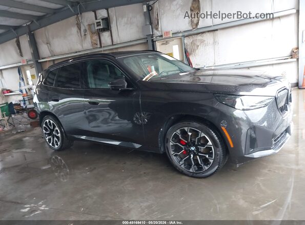 5UX53GP06S9007124 2025 BMW X3 Gray Widok wnętrza 360 stopni